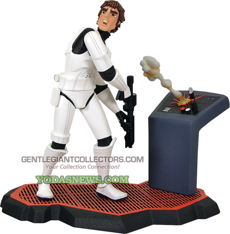 Gentle Giant -Han Solo Stormtrooper Animated Maquette Statue Hsolod10
