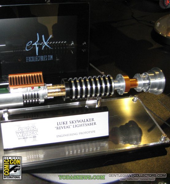 Efx - Luke Skywalker "reveal" lightsaber - ROTJ Lukere14