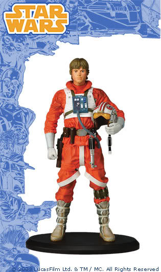ATTAKUS - Luke Skywalker Pilote Statue (2002) Lukesk24