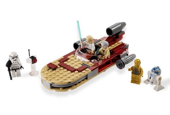 LEGO STAR WARS - 8092 - Luke's Landspeeder Lukesp11