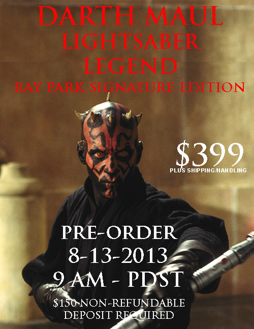 eFX Legend Edition - Darth Maul Lightsaber Maulsa11