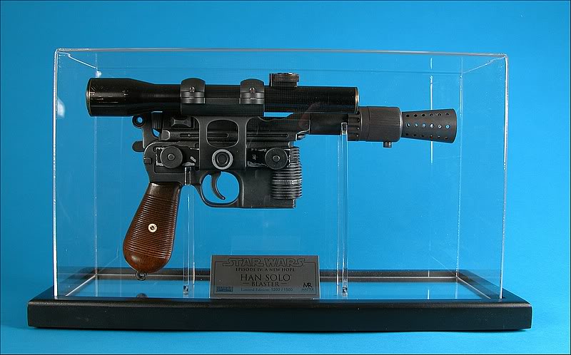 Master replicas - Han Solo Blaster ANH Mr-han10