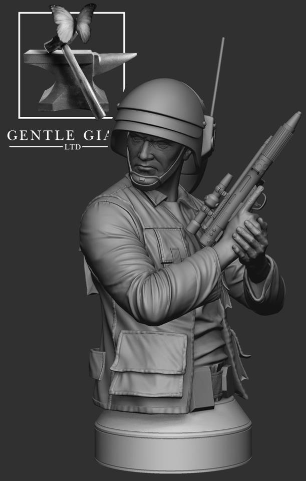 Gentle Giant - Rebel Fleet Trooper - Mini-Bust  Rebelf10