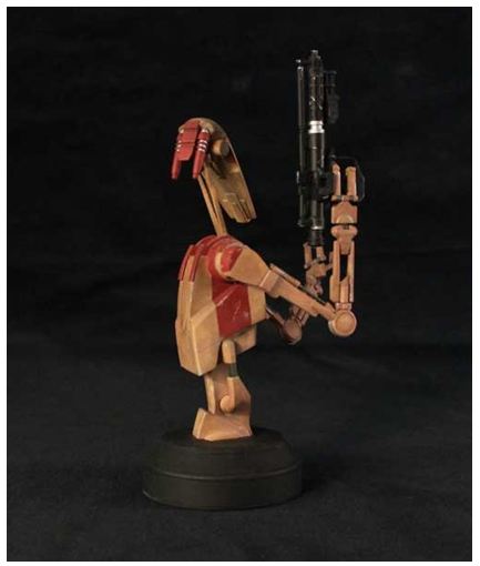 Gentle Giant - Red OOM Security Battle Droid - Minibust Red0710