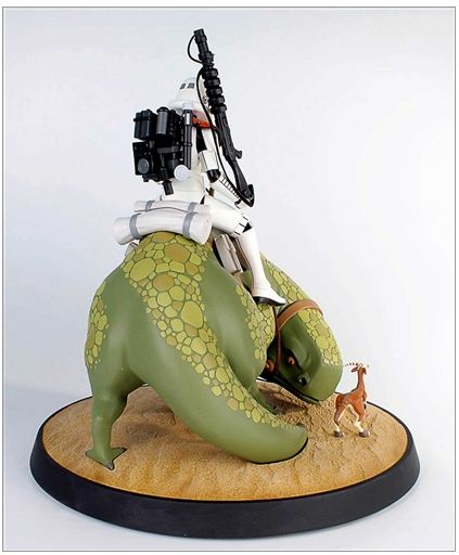 Gentle Giant - Animated Maquette - Sandtrooper On Dewback Sand0910
