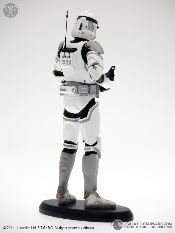 ATTAKUS - ELITE COLLECTION - CORUSCANT CLONE TROOPER Sw010017