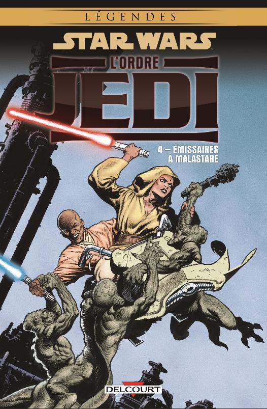 Star Wars L'Ordre Jedi Tome 04 : Émissaires à Malastare - DELCOURT Sw_ord10