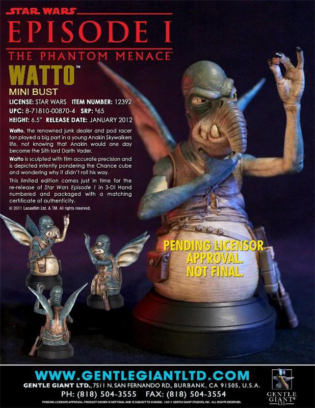 Gentle Giant - Watto - Mini-Bust Watoo10