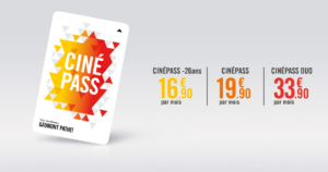 Les Cinémas Gaumon-Pathé changent leur formule abonnement Cinepa10