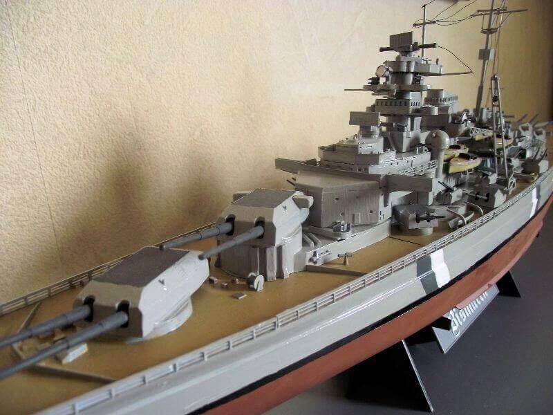 Bismarck Tamiya 1/350 Bis20013