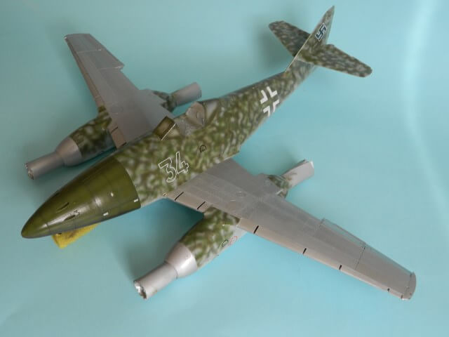 Messerschmitt 262 A 1a - Trumpeter 1/32 - Par fombec - Fini Ma011310