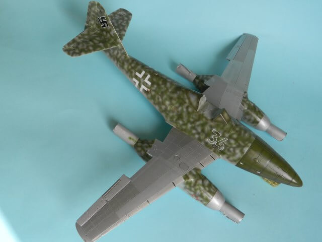 Messerschmitt 262 A 1a - Trumpeter 1/32 - Par fombec - Fini Ma011410