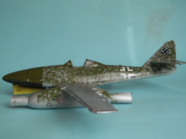 Messerschmitt 262 A 1a - Trumpeter 1/32 - Par fombec - Fini Ma011510