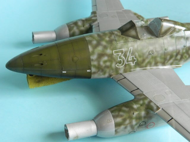 Messerschmitt 262 A 1a - Trumpeter 1/32 - Par fombec - Fini Ma011810