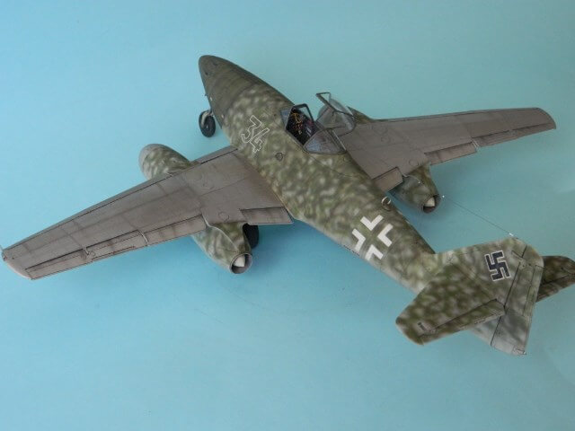 Messerschmitt 262 A 1a - Trumpeter 1/32 - Par fombec - Fini Ma012710