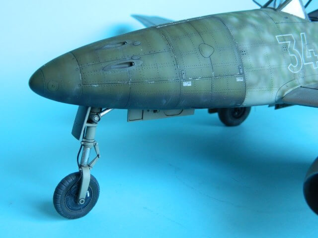 Messerschmitt 262 A 1a - Trumpeter 1/32 - Par fombec - Fini Ma013110