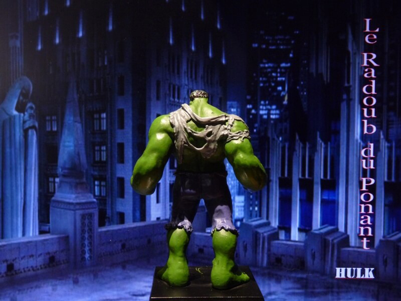 Hulk - Figurine en plomb Mlhul510