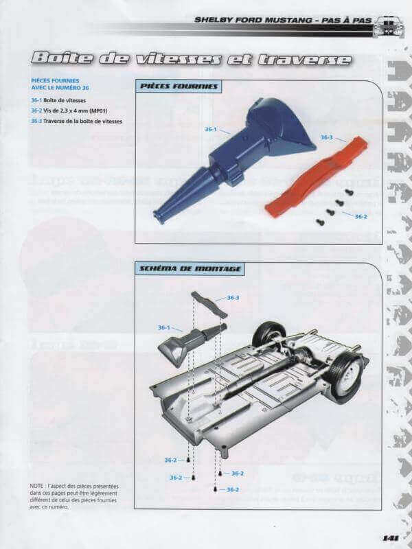 Shelby GT500 - 1967 - 1/8ème - Kit métal - Fascicules Altaya - Page 3 Shf_1314