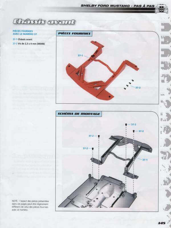 Shelby GT500 - 1967 - 1/8ème - Kit métal - Fascicules Altaya - Page 3 Shf_1411