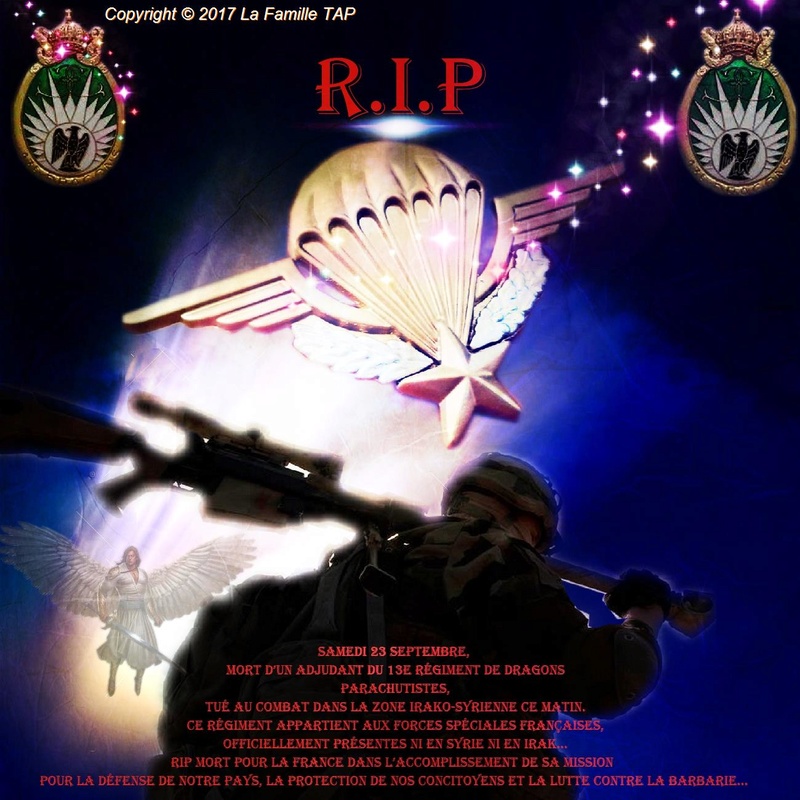 Un adjudant dragon parachutiste perd la vie en zone Syrio-Irakienne - 12891511