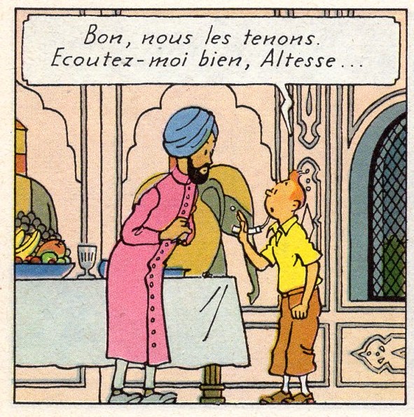 La grande histoire des aventures de Tintin. - Page 34 Eo_cig16