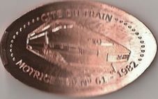 Elongated-Coin = 28 graveurs 198210