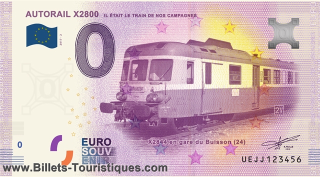 BES - Billets 0 € Souvenirs  = 119 Jj10