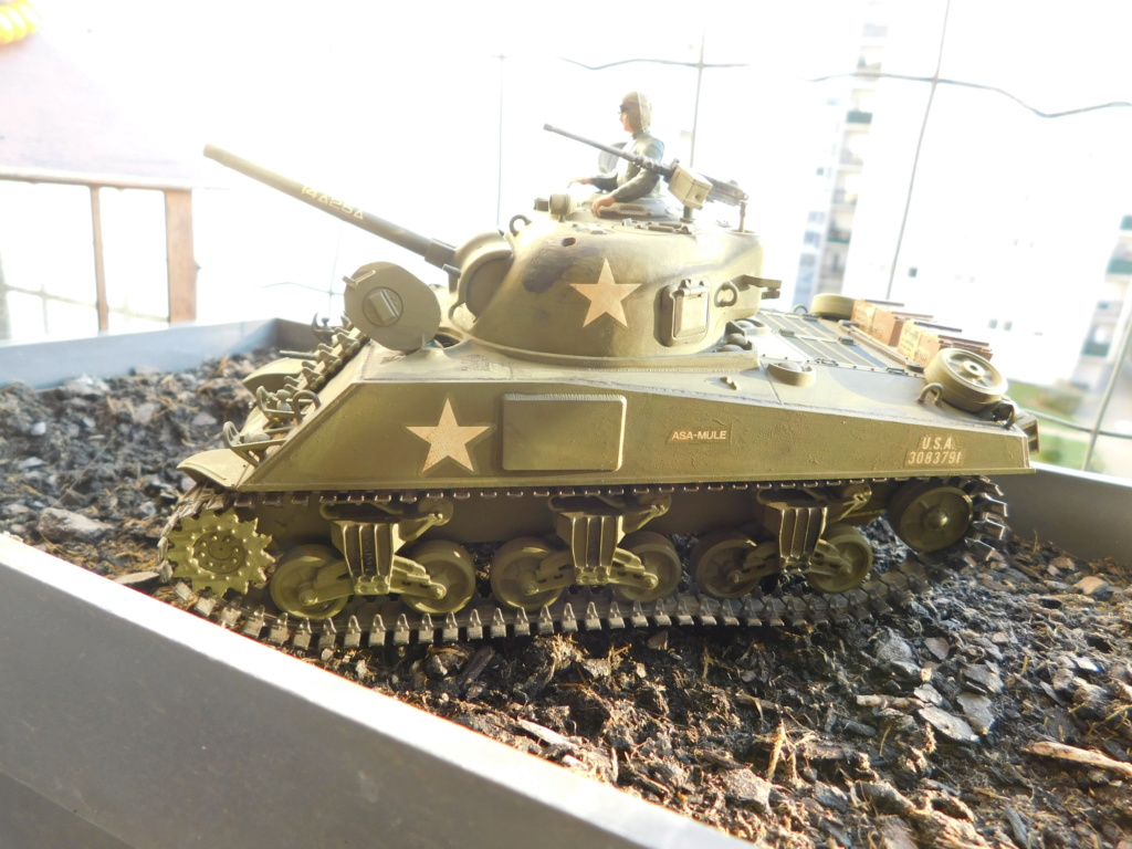 [TAMIYA] M4A3 Sherman (Tamiya 1/35°) Dscn6713