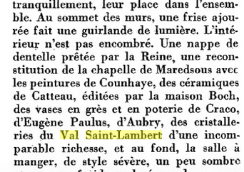 Val St Lambert - Expo Paris 1925. Captu166