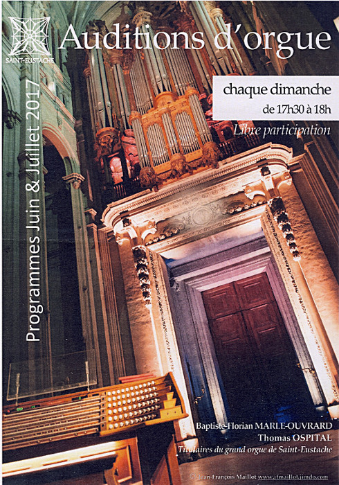 AUDITION d'orgue à Saint-Eustache Ste17012