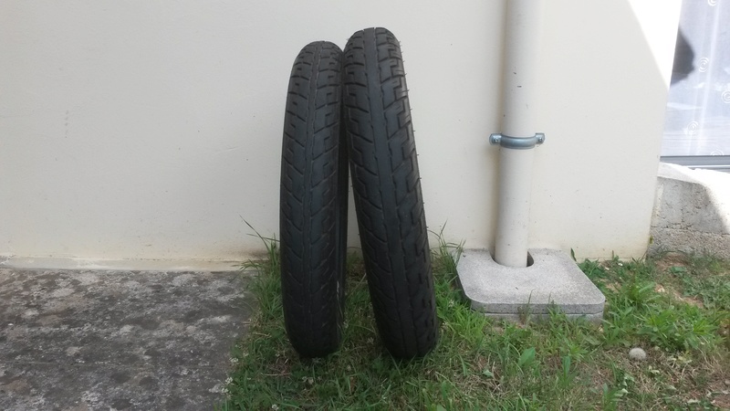 [vendu] 2 pneus Michelin de R45 Moto111