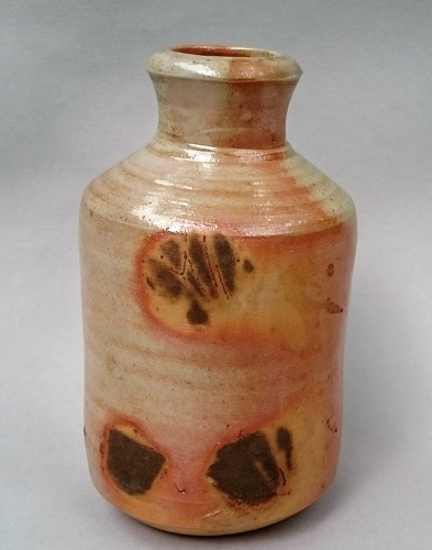 Woodfired small bottle with S mark Bottle10
