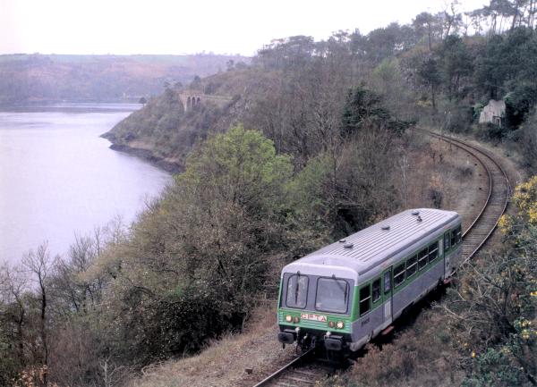 Guingamp 18 mai 1990 inauguration autorail A2E A2e_pa10