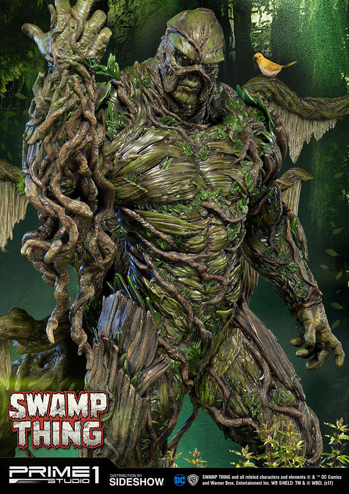 DC Comics - Swamp Thing (La Créature du Marais) - Museum Master Line 1/3 Statue  Dc-com20