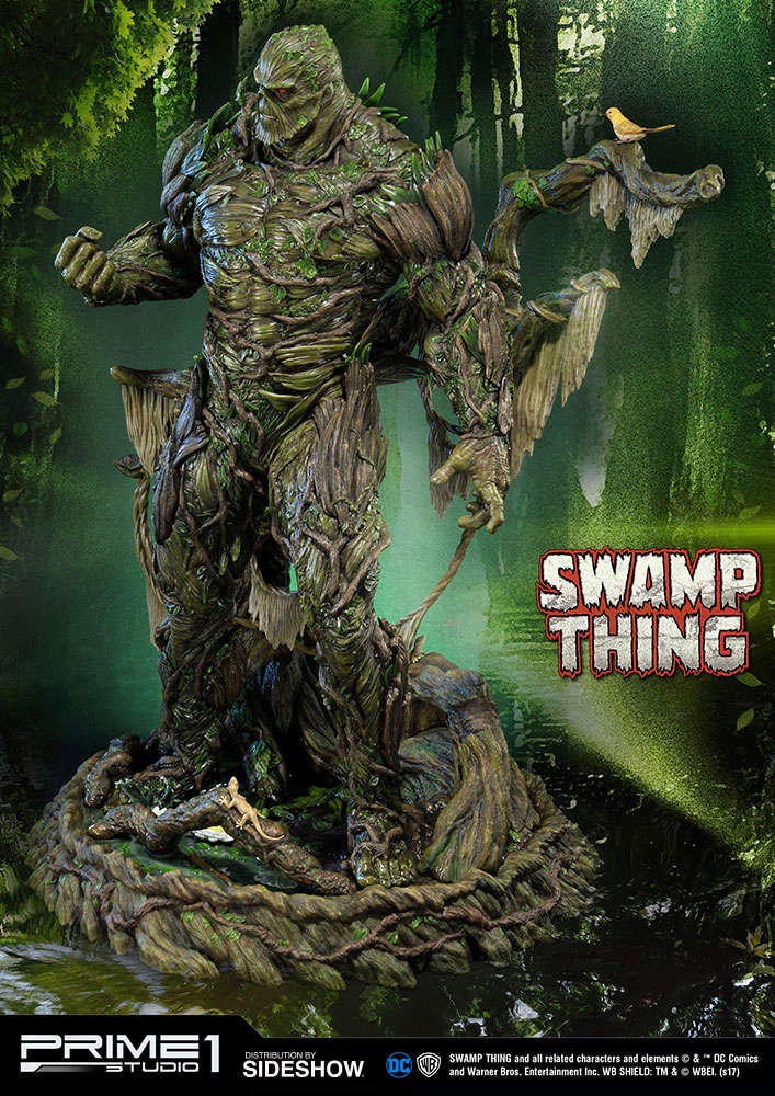 DC Comics - Swamp Thing (La Créature du Marais) - Museum Master Line 1/3 Statue  Dc-com30