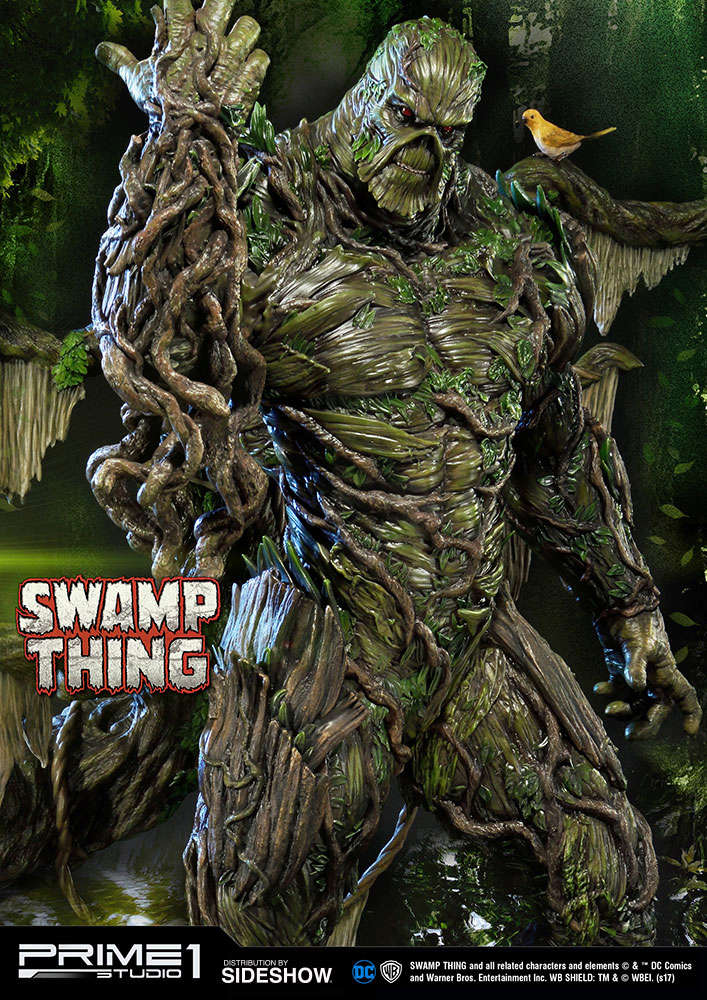 DC Comics - Swamp Thing (La Créature du Marais) - Museum Master Line 1/3 Statue  Dc-com33