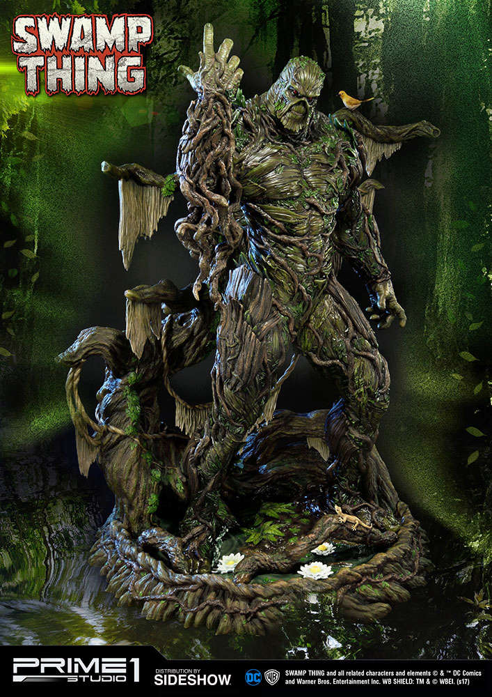 DC Comics - Swamp Thing (La Créature du Marais) - Museum Master Line 1/3 Statue  Dc-com34