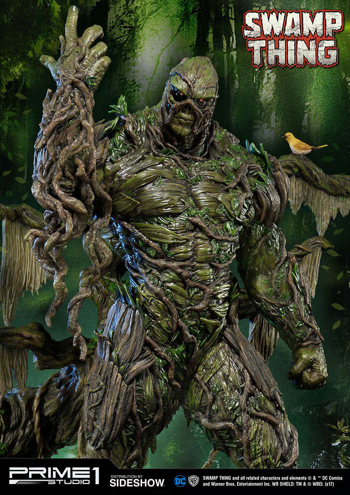 DC Comics - Swamp Thing (La Créature du Marais) - Museum Master Line 1/3 Statue  Dc-com53