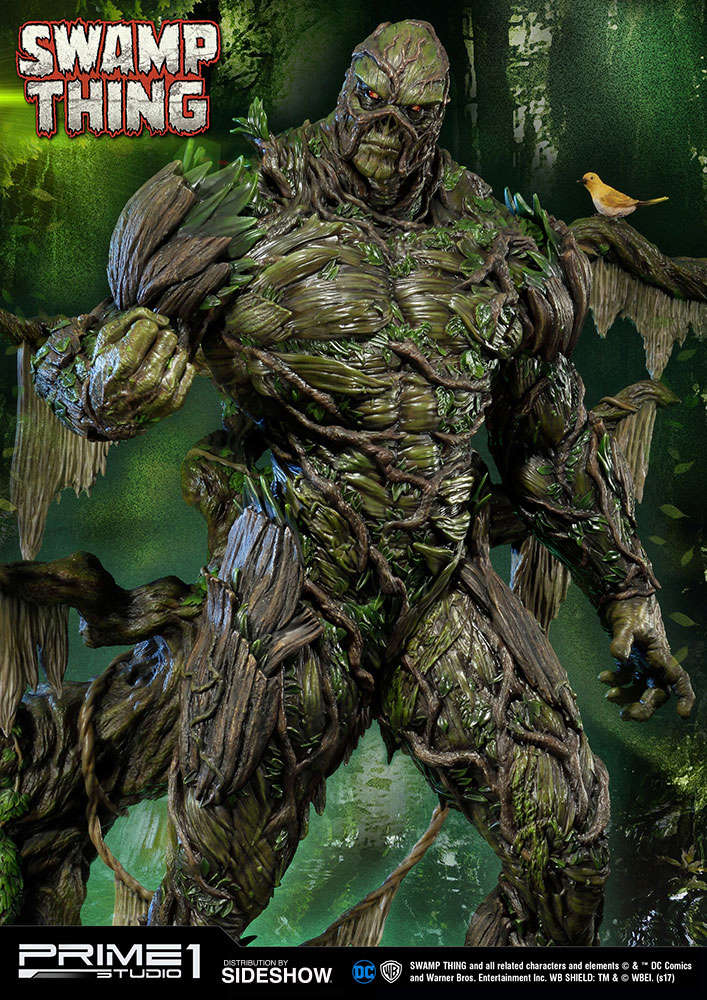 DC Comics - Swamp Thing (La Créature du Marais) - Museum Master Line 1/3 Statue  Dc-com54