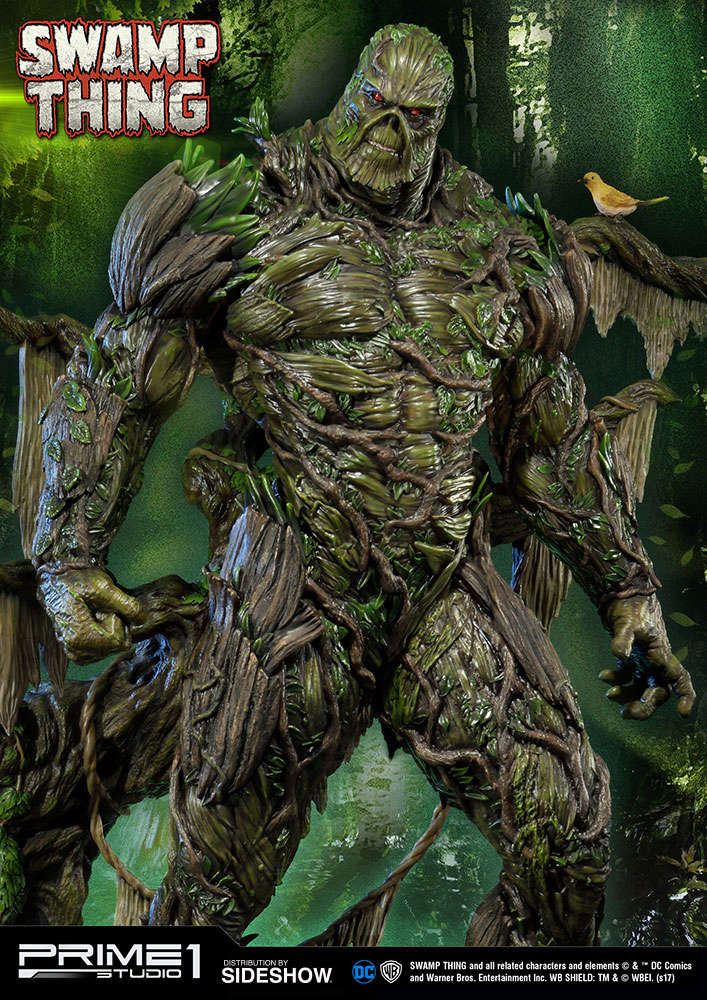 DC Comics - Swamp Thing (La Créature du Marais) - Museum Master Line 1/3 Statue  Dc-com55