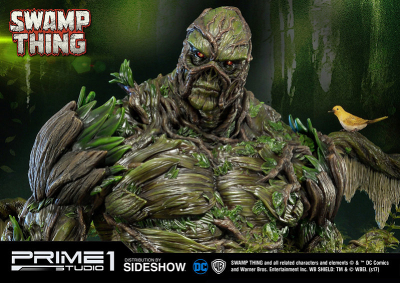DC Comics - Swamp Thing (La Créature du Marais) - Museum Master Line 1/3 Statue  Dc-com67