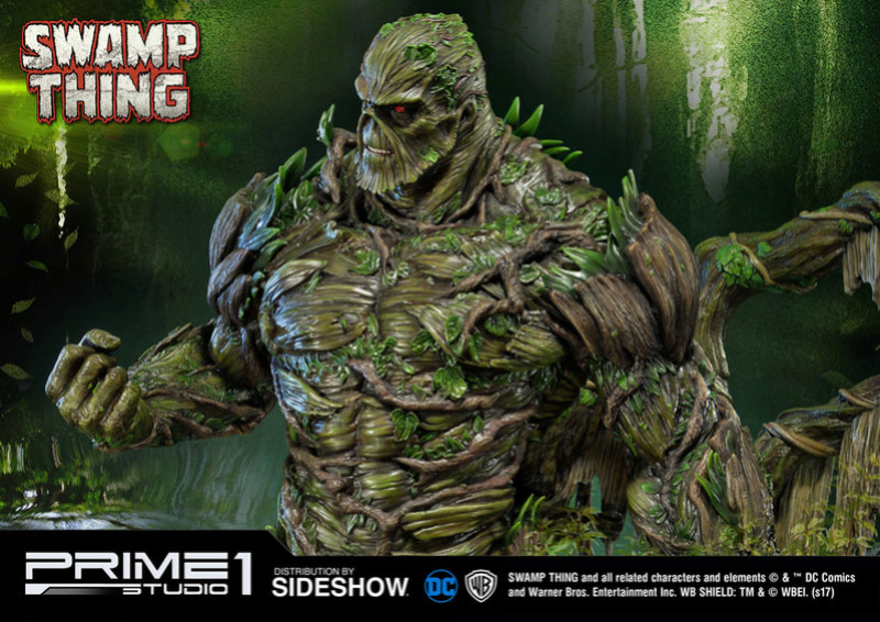 DC Comics - Swamp Thing (La Créature du Marais) - Museum Master Line 1/3 Statue  Dc-com68
