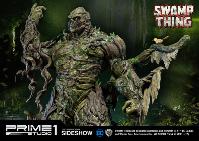 DC Comics - Swamp Thing (La Créature du Marais) - Museum Master Line 1/3 Statue  Dc-com78