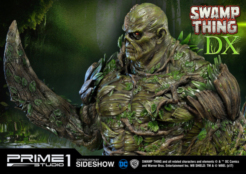 DC Comics - Swamp Thing (La Créature du Marais) - Museum Master Line 1/3 Statue  Dc-com83