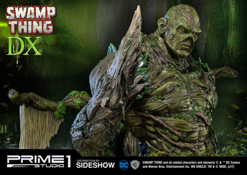 DC Comics - Swamp Thing (La Créature du Marais) - Museum Master Line 1/3 Statue  Dc-com84