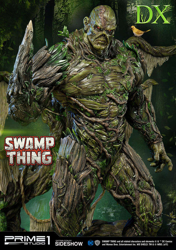DC Comics - Swamp Thing (La Créature du Marais) - Museum Master Line 1/3 Statue  Dc-com88