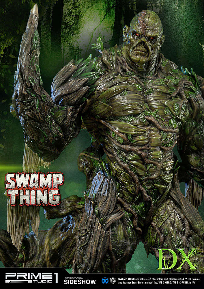 DC Comics - Swamp Thing (La Créature du Marais) - Museum Master Line 1/3 Statue  Dc-com89
