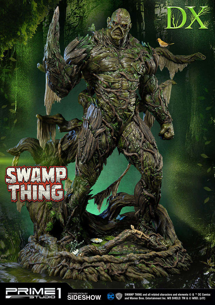 DC Comics - Swamp Thing (La Créature du Marais) - Museum Master Line 1/3 Statue  Dc-com90
