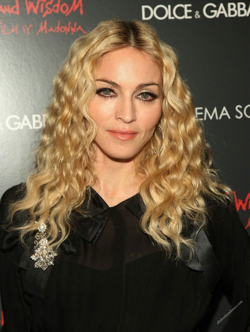 Madonna at the New York Premiere of Filth & Wisdom 000510