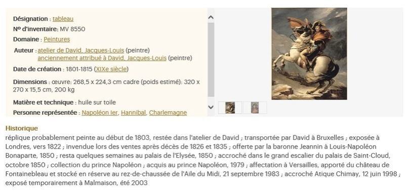 Arras : Napoléon, exposition «Versailles» en 2017-2018 - Page 3 David10